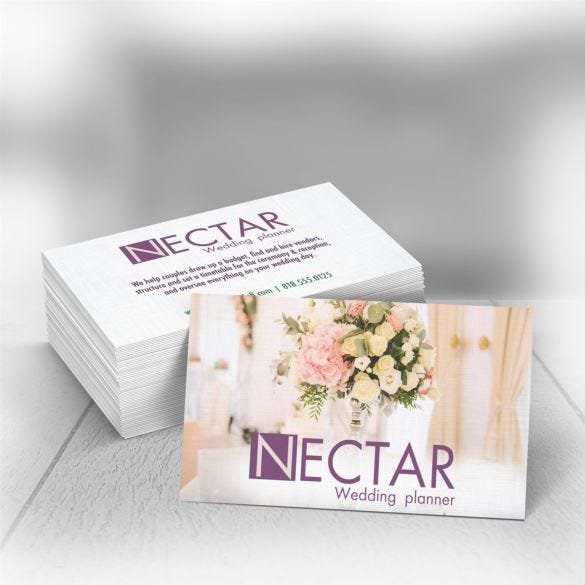 Linen Uncoated Business Cards - Image 2