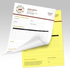 2-part NCR Forms w Variable Numbering