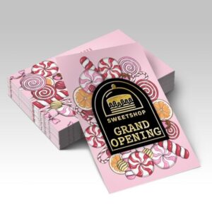 Raised Foil Announcement Cards