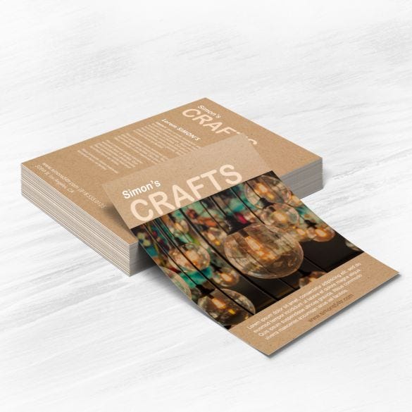 Brown Kraft Sell Sheets - Image 2